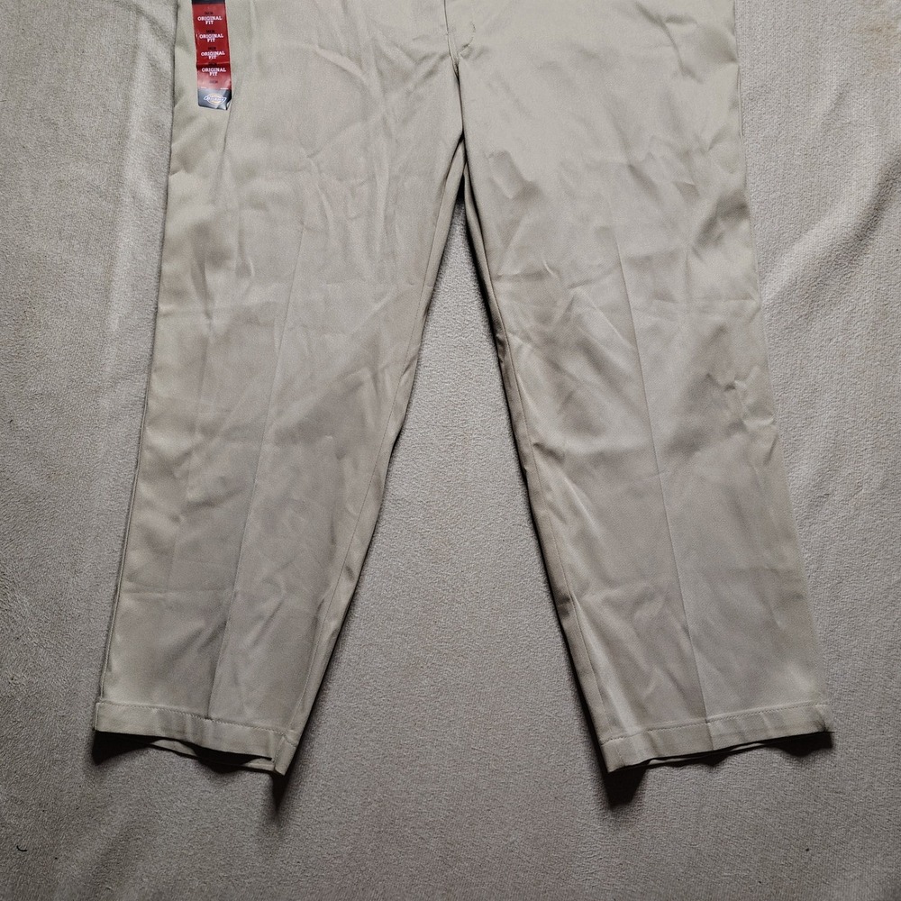 Dickies 874 Flex Original Fit Work Pants 50x30 Beige Chino Big and Tall NWT - Picture 3 of 9